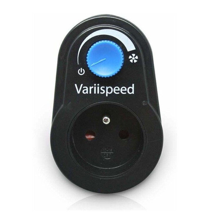 Variateur Variispeed réglage vitesse extracteur prise murale | Contrôle Climatique