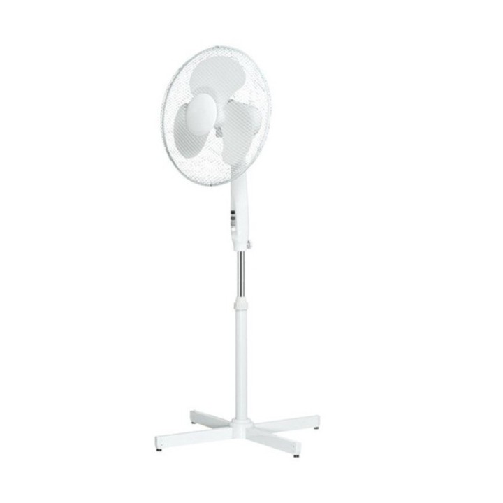 Standventilator Oszillierend 40cm 3 Stufen Höhe 1.25m verstellbar | Ventilator