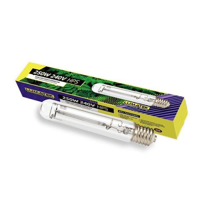 Lumatek HPS 250W floraison performances optimales ballast électronique | Ampoule HPS/MH