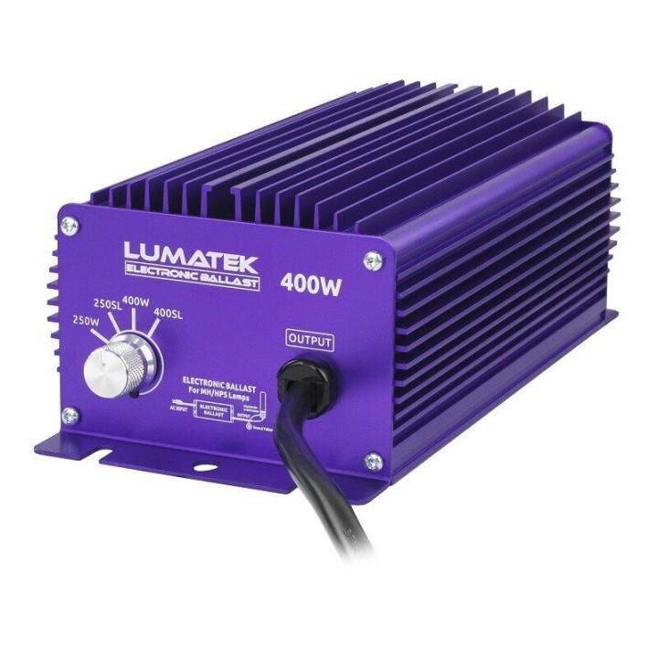 Lumatek Digitales Vorschaltgerät 400W dimmbar Superlumens HPS MH | Vorschaltgerät