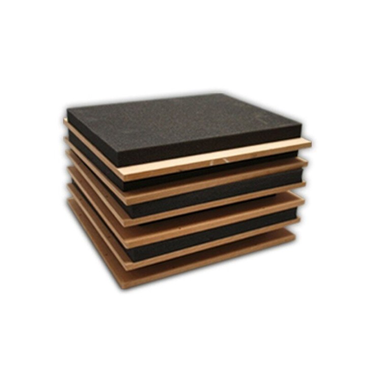 Caisson Insonorisant 200mm intérieur mousse isolation détail | Caisson Insonorisant