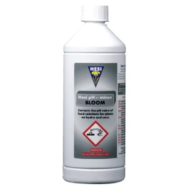 Hesi PH Moins 1l correction pH idéal 5.8-6.2 racines saines | Contrôle PH / EC