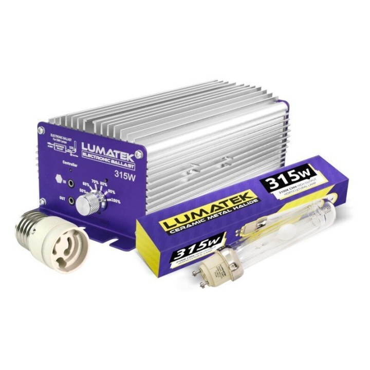 Kit Lumatek CMH 315W Agro 3100K regelbar Vorschaltgerät Komplett | CMH Beleuchtungsset