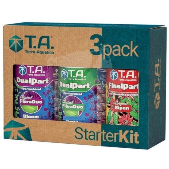 Terra Aquatica Tripack DualPart SW minéraux accessibles phases | Terra Aquatica