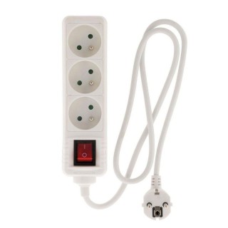 Multiprise 3 Prises interrupteur intégré sécurité culture indoor | Accessoires Electrique