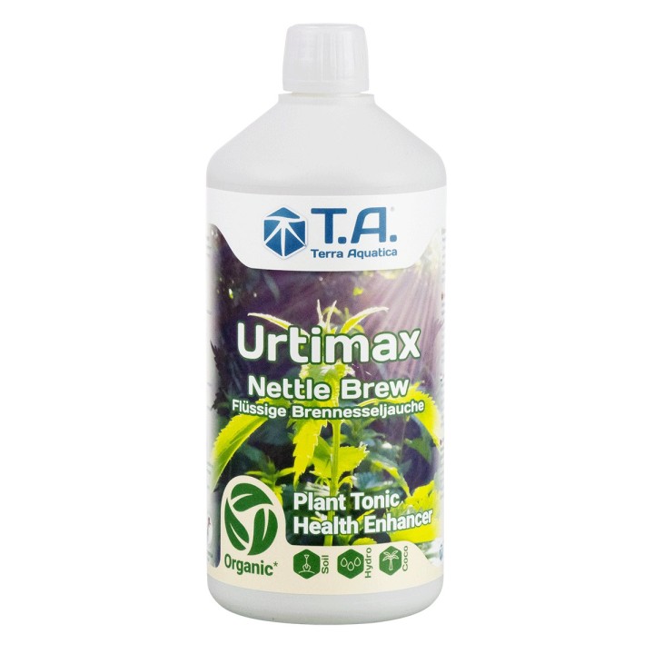Terra Aquatica Urtimax 0.5l purin ortie chlorose carences | Terra Aquatica