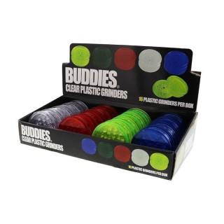 Grinder Buddies 58mm plastique 2 pièces magnétique rangement | Grinders