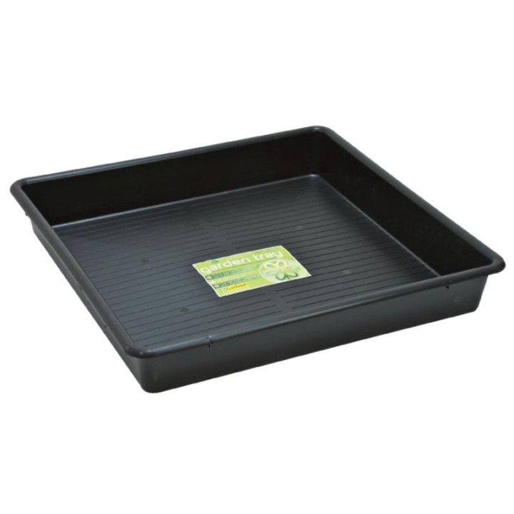 Garland Black Tray 60x60 emballage capacité 32 litres résistant | Pots / Bacs