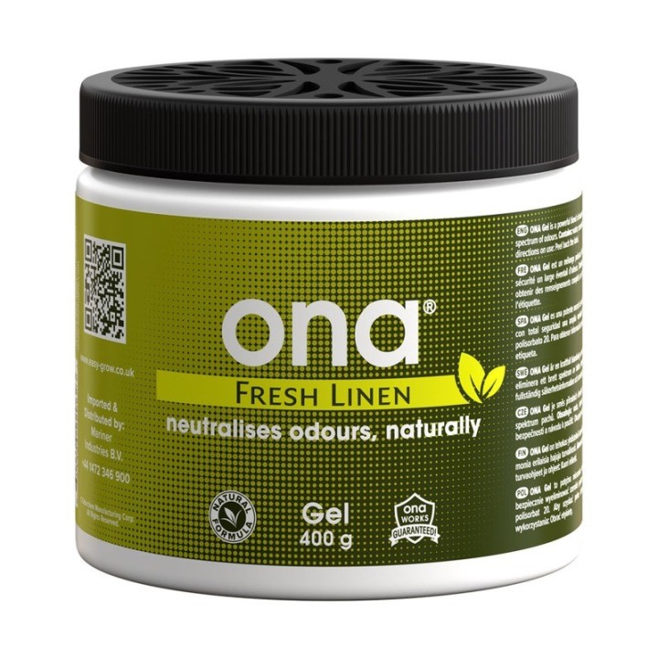 Ona Gel Fresh Linen 400g Geruchsneutralisierer frische Wäsche | ONA Geruchsneutralisierer