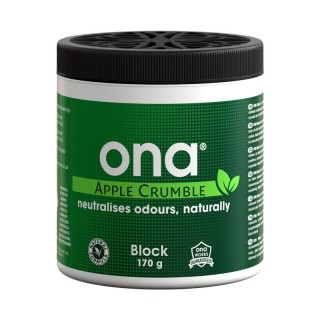 Ona Block Apple Crumble 170g Festblock Apfelduft langanhaltend | ONA Geruchsneutralisierer