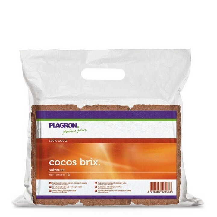Plagon Coco Brix 7l x 6  1 - Substrats
