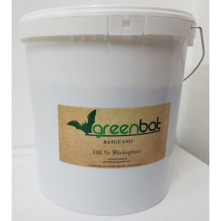 Greenbat Poudre 5kg guano organique azote phosphore grand | Greenbat