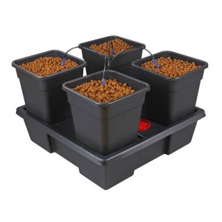 Nutriculture Wilma XL 4 Tropfbewässerung 4 Töpfe 18l System | Automatische Bewässerung