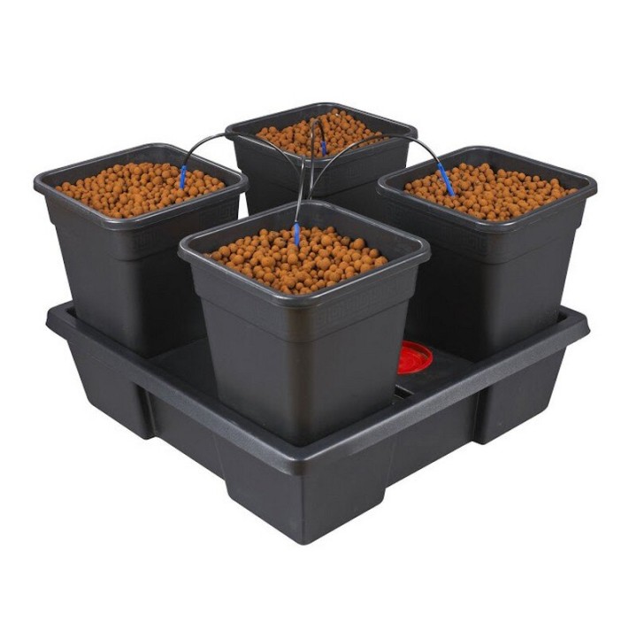 Nutriculture Wilma XL 4 Tropfbewässerung 4 Töpfe 18l System | Automatische Bewässerung